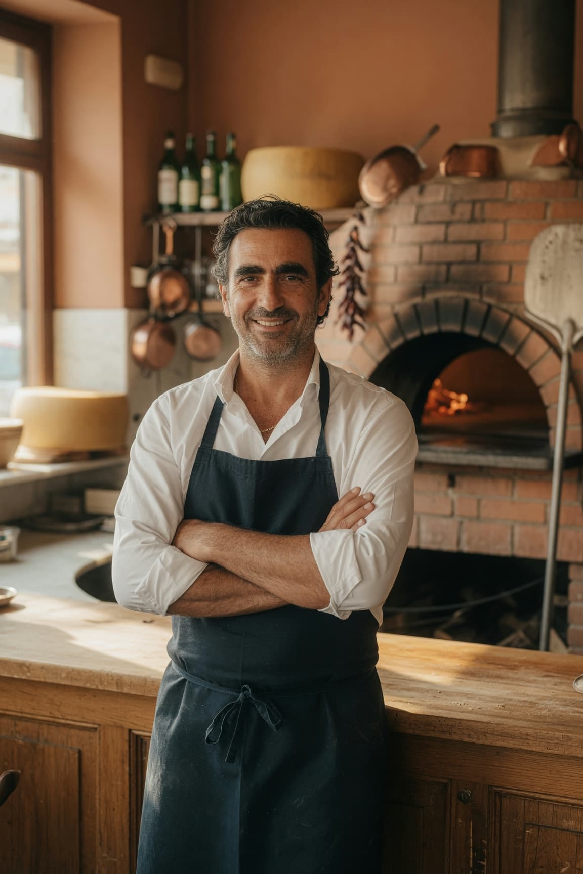 An independent Australian restaurant owner standing in their kitchen at the end of service